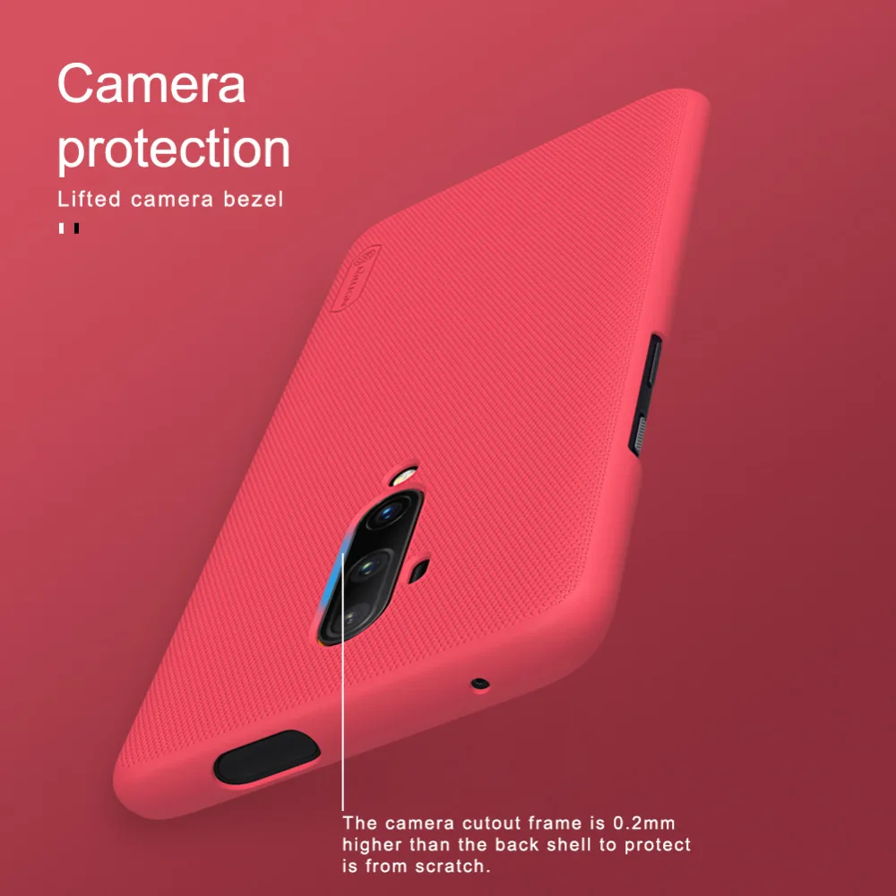 Чехол для oneplus 7T oneplus 7T Pro coverNILLKIN, суперматовый чехол, жесткая задняя крышка для oneplus 7/7 Pro oneplus 6/6t oneplus 5T