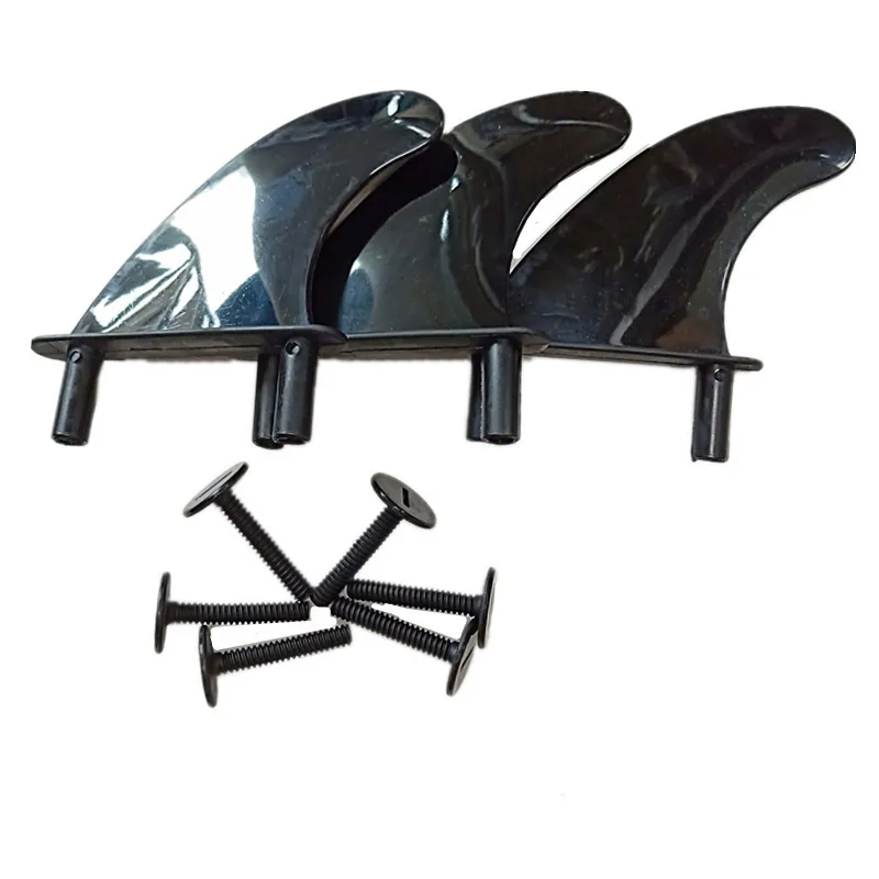 SUP плавники мягкие для серфинга 4 5 дюйма пластиковые с мягким хвостом надувные