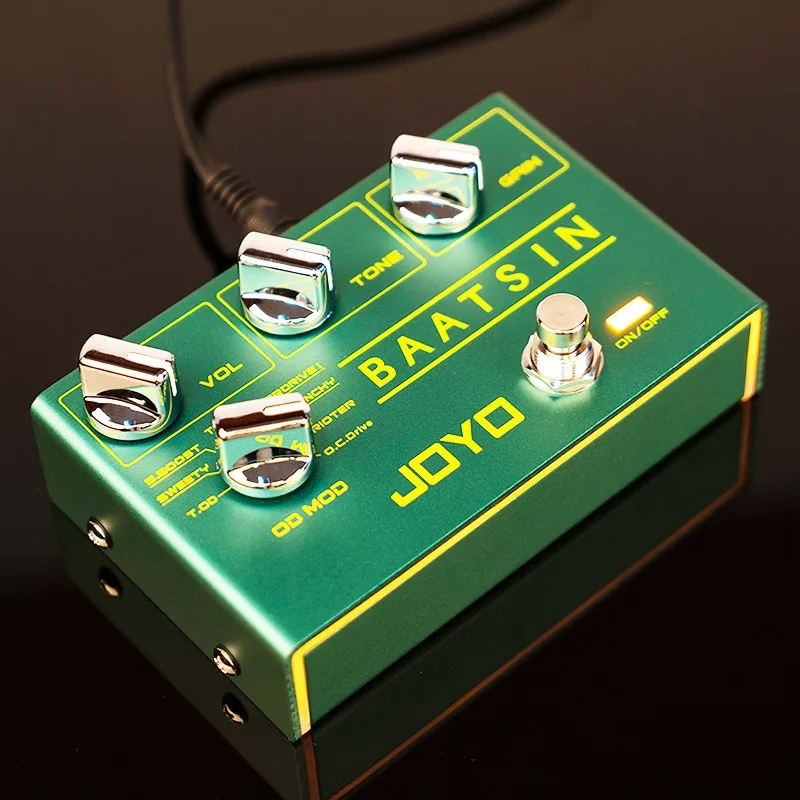 JOYO R-11 Distortion Effect Pedal BAATSIN Classic Overdrive 8 Different OD/DS For Electric Guitar Parts |