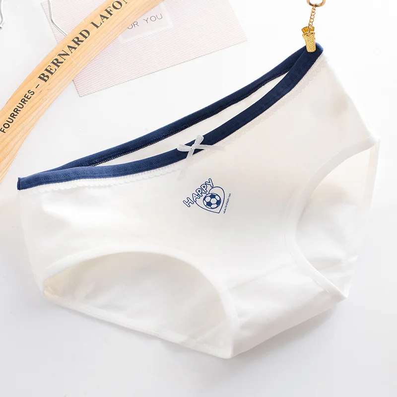 1 шт. трусы для девочек детское хлопковое нижнее белье молодых девушек Однотонные