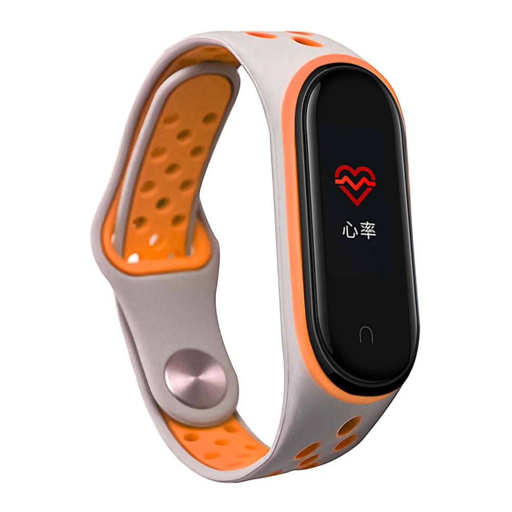 06 Смарт-часы для Xiaomi mi Band 3 сменный ремешок регулируемый мягкий силиконовый ремень браслет для mi Band 3 - Цвет: 06