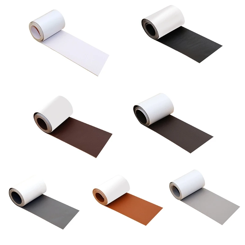 

649D Anti Scratch Waterproof Self Adhesion Faux Synthetic Leather Patches Big Size Multicolor Applique Hole Repair Patch