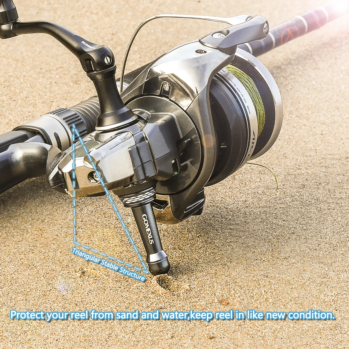 Gomexus балансировочный стенд для Shimano Daiwa Stella Stradic FK Luvias Emeraldas спиннинговая катушка