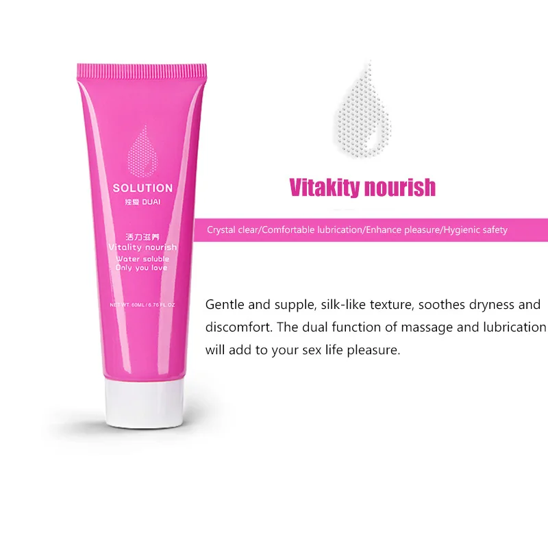 4 Color Lubricant Sex 60ml Anal Water-based Oil Vaginal and Gel Products For Adults | Красота и здоровье