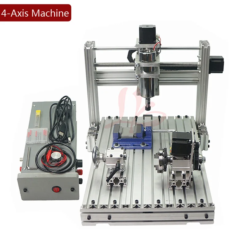 Мини-фрезерный станок с ЧПУ 3020 3 4 5-осевой для гравировки по дереву 3040 фрезерный