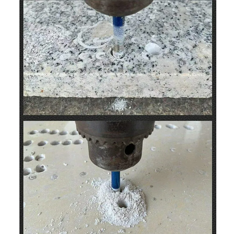 

ASCENDAS 5-16mm Diamond Coated Drill Bit Set Tile Marble Glass Ceramic Hole Saw Marble Cutter Drilling Bit Power Tool TP-0372