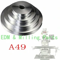 cnc milling machine part a49 transmission motor belt pulley for bridgeport vertical mill tool