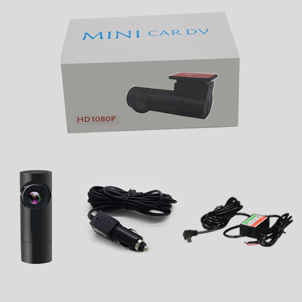 

CR 1Pcs Driving Recorder Night Vision Hidden Wifi 270 Degree Wide Angle Parking Monitor For Truck