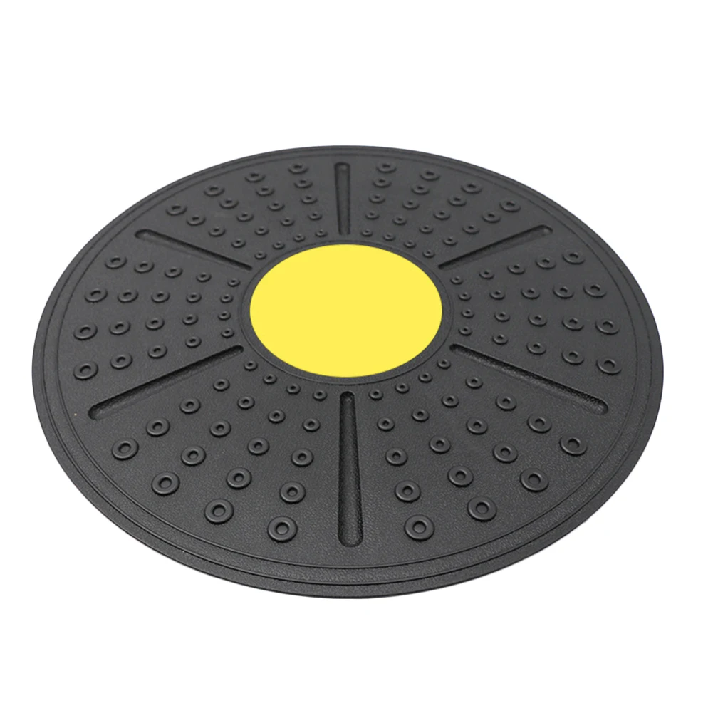 

2021New Yoga Balance Board Wobble Fitness Rotation Massage Stability Disc Round Plates Board Gym Waist Twisting Exercise