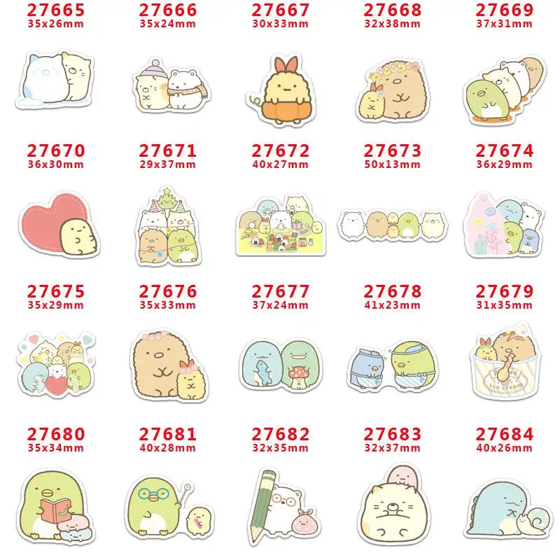 Поделки для рукоделия с мультяшным персонажем плоский задник плоских смол 30 шт.