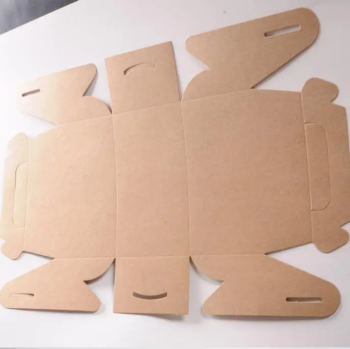 

50pcs/lot Cake Food kraft Paper Box With Handle, Christmas/Birthday/Wedding gift cupcake packing box