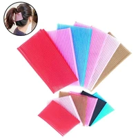25pcs small hair sticker 6x8cm 6x12cm clip bangs fixed seamless paste posts tape fringe hair bang patch
