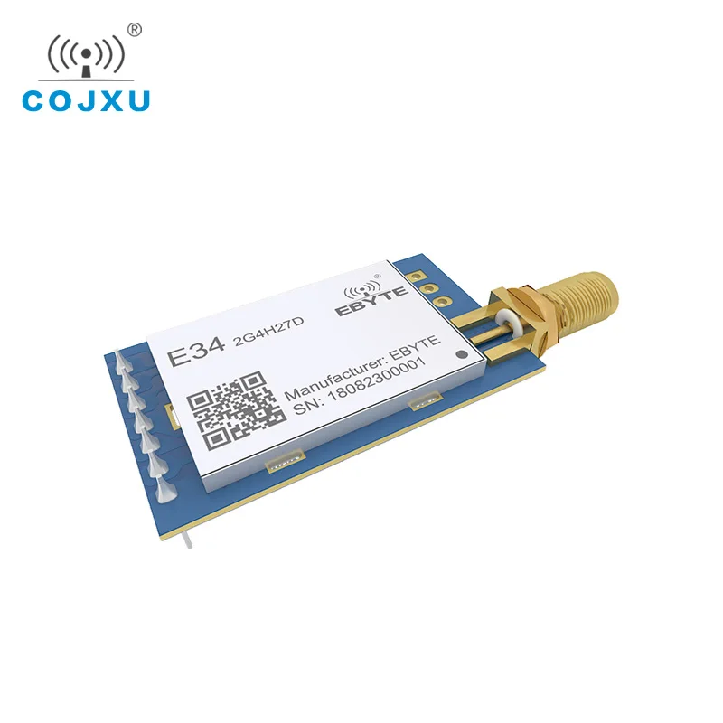 E34 2G4H27D nRF24L01 2 4G 27dBm беспроводной модуль последовательного порта