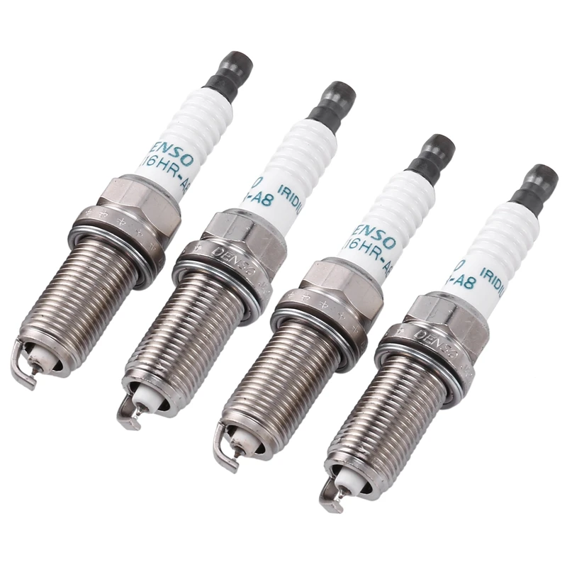 

4 Pcs Iridium Spark Plug 90919-01259 FK16HRA8 for Toyota Avalon Camry RAV4 Lexus
