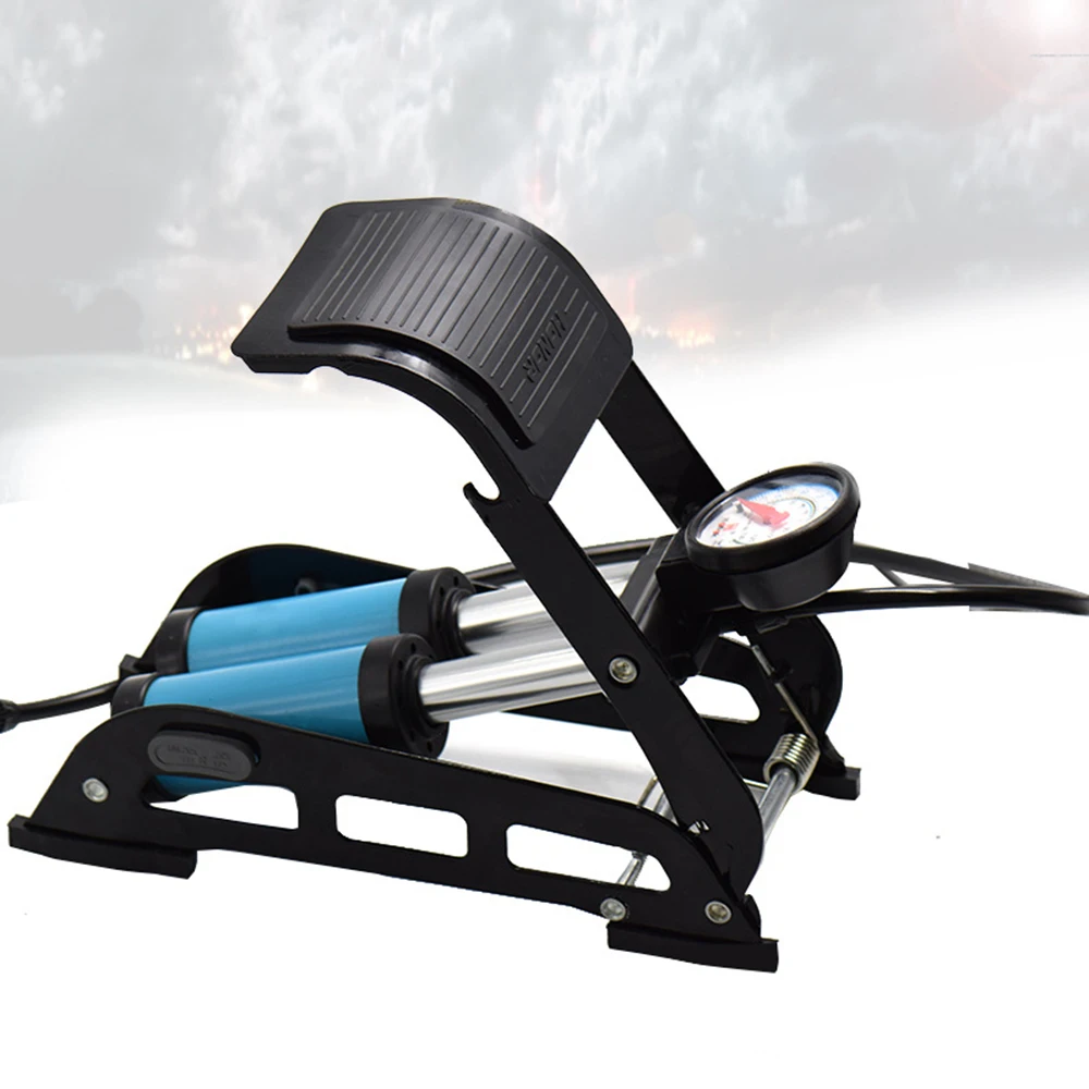 Мотоцикл надувной насос ножной высокого давления портативный горный велосипед