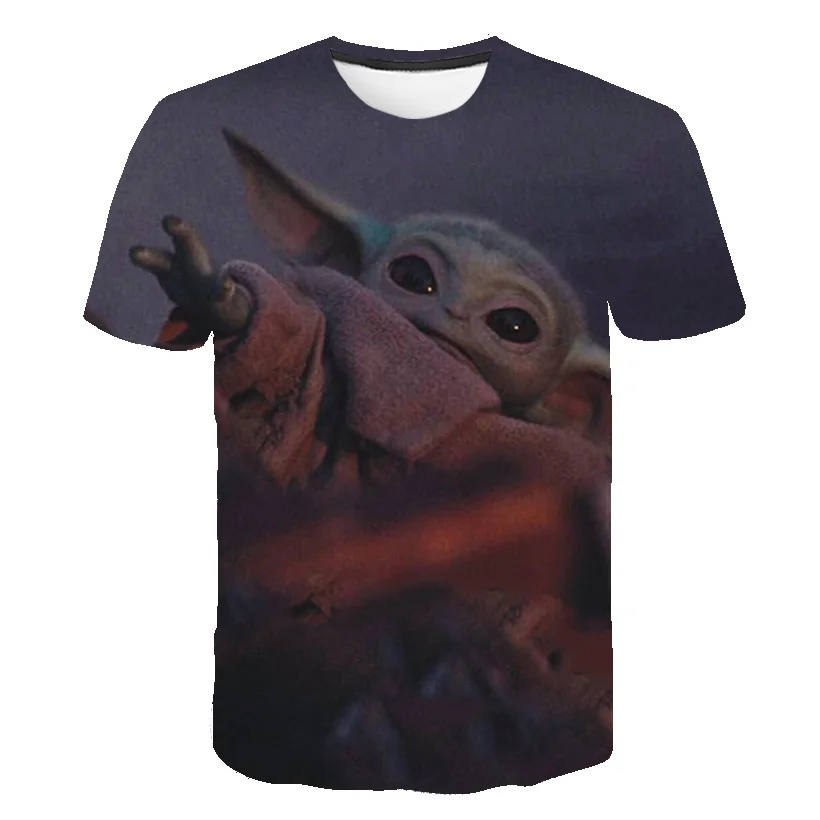 2020 летняя одежда с принтом Звездные войны Мандалорское футболка забавная