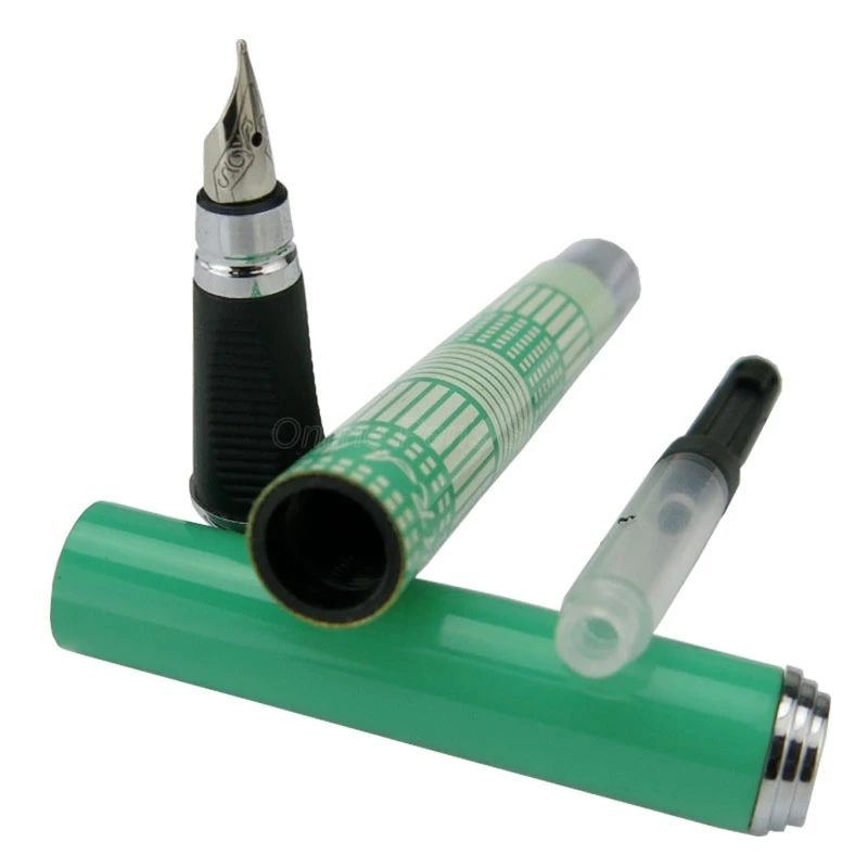Перьевая ручка Duke Fashion с рисунком Шотландии перьевая зеленого цвета подарочная