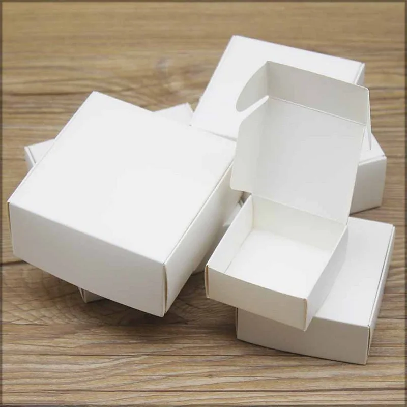 

10pcs Kraft Paper Candy Box Cardboard Marbling Style Handmade DIY Favor And Gift Package Home Christmas Party Wedding Decoration