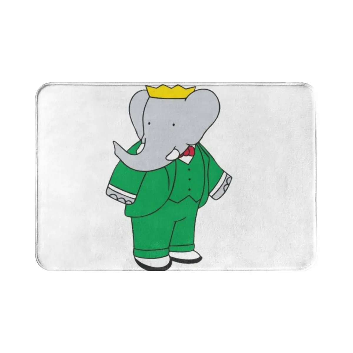 

Коврик для ног Babar, нескользящий, из полиэстера, 40 х60 см