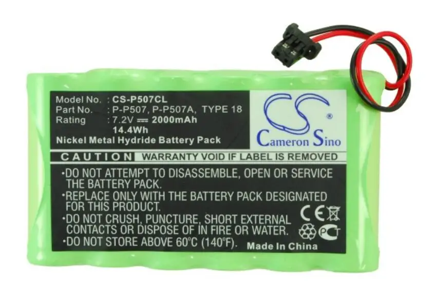 

cameron sino 2000mah battery for PANASONIC KX-TG2000 KX-TG2000B KX-TG2000B Backup KX-TG4000 Base Units KX-TG4000B Backup