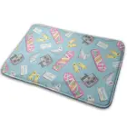 Back To The Future коврик ковер анти-скольжение Спальня входная дверь коврик Back To The Future Marty Mcfly Ховерборд 80s шаблон