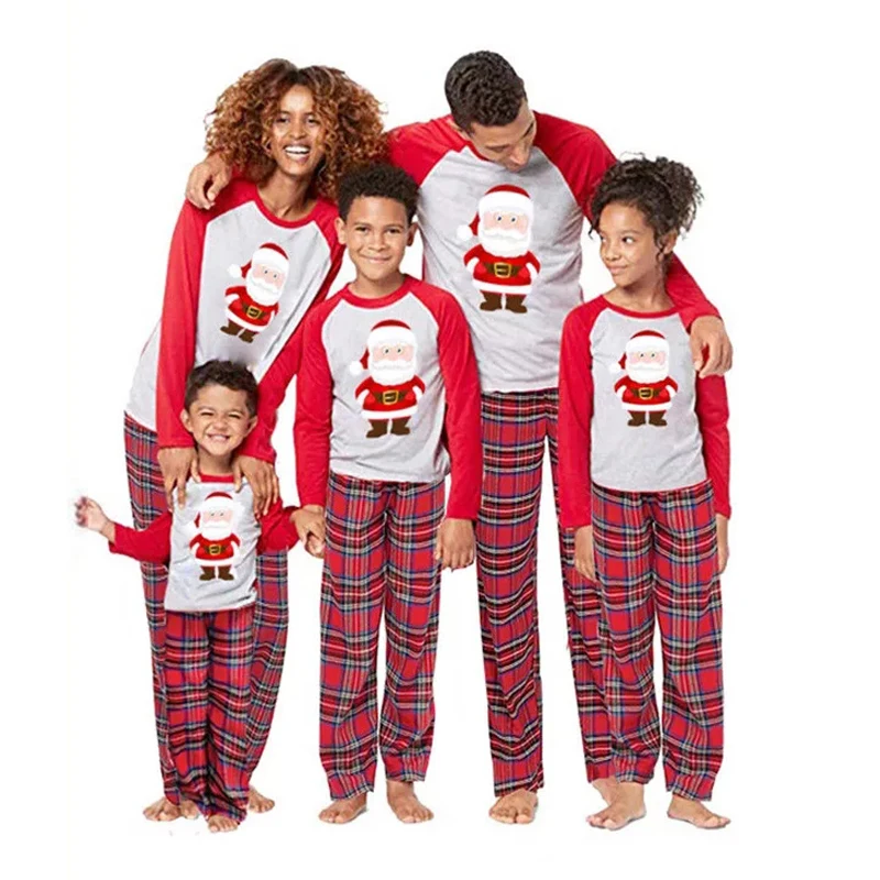 

Family Pajamas Set Christmas 2023 Adult Mother Father Kids Santa Claus Nightwear Sleepwear Xmas Pyjamas Matching Clothes Outfit