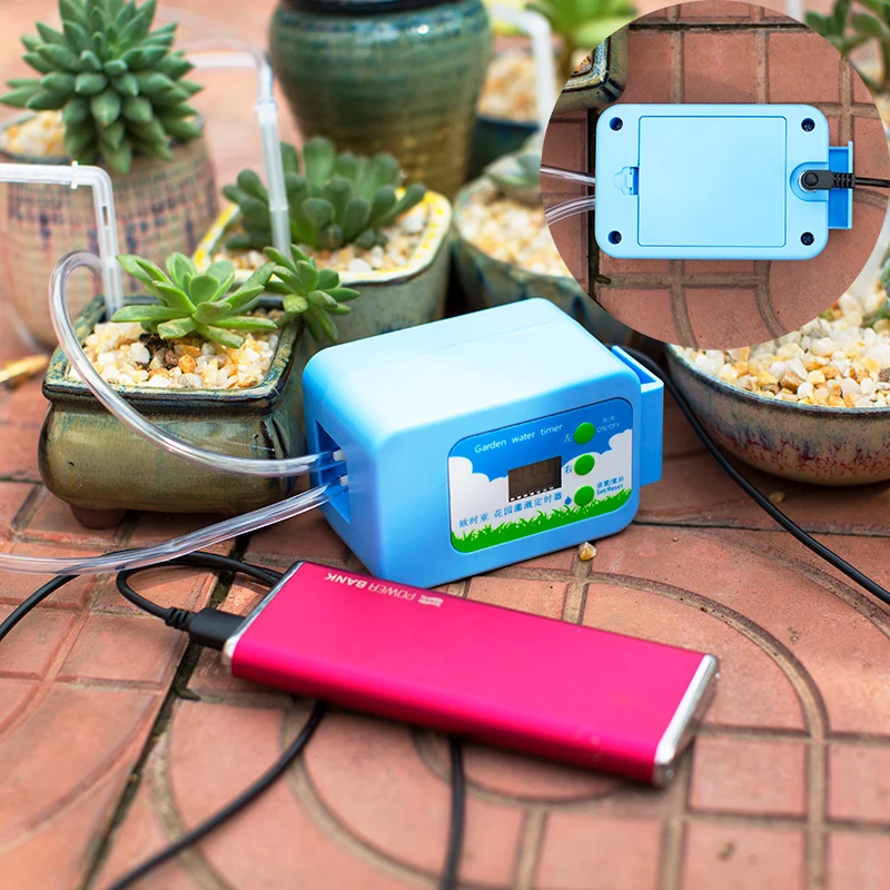 Новый автоматический насос для полива Соленоидный клапан таймер сада контроллер