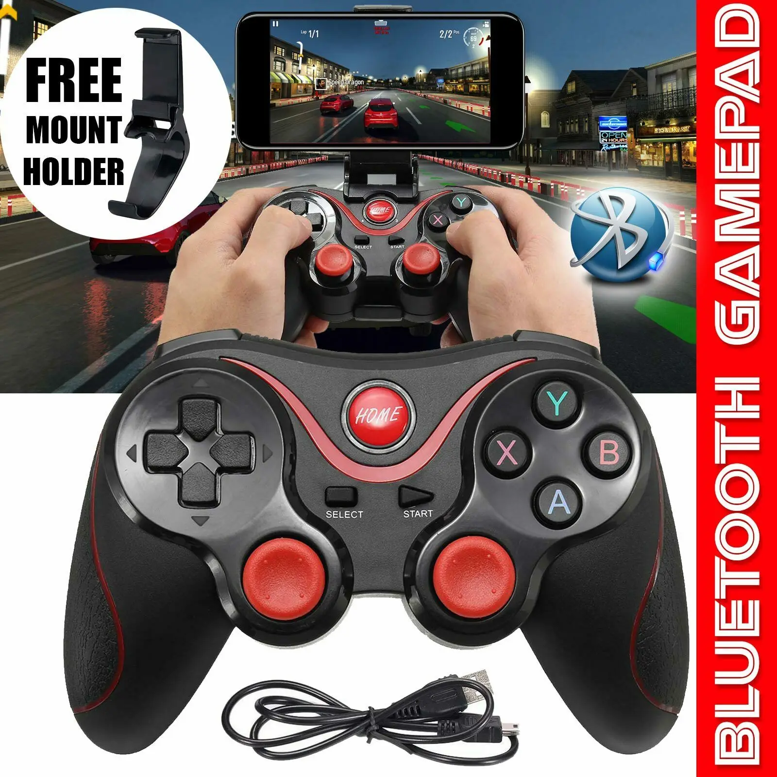 T3 Bluetooth Беспроводная игровая настольная приставка S600 игровой контроллер s3vr для