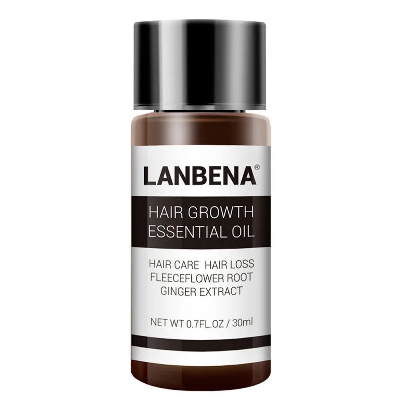 

30ml Fast Hair Growth Essential Oil Fleeceflower Root Ginger Extract Treatment Against Hair Loss Product