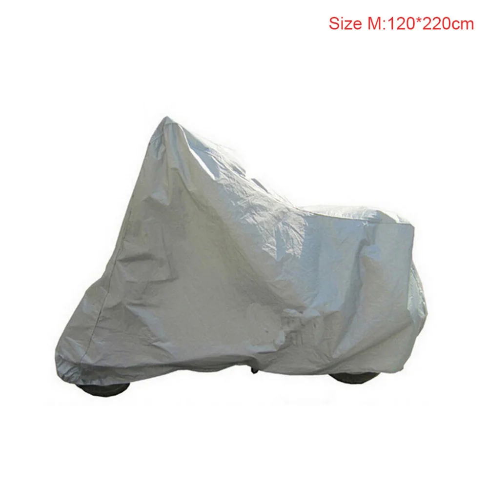 

2 Size Full Protective Motorcycle Covers Anti UV Weatherproof Breathable Electric Bicycle Hood Outdoor Indoor Tent