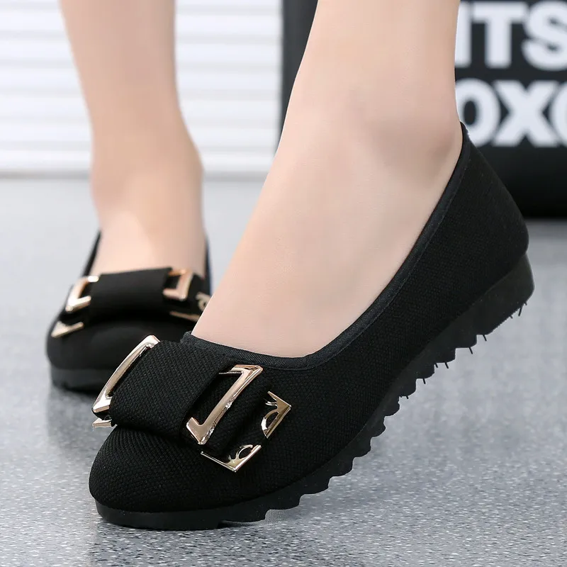 

Cresfimix women fashion light weight black slip on loafers ladies casual ballet flat shoes black comfort summer flats a5971