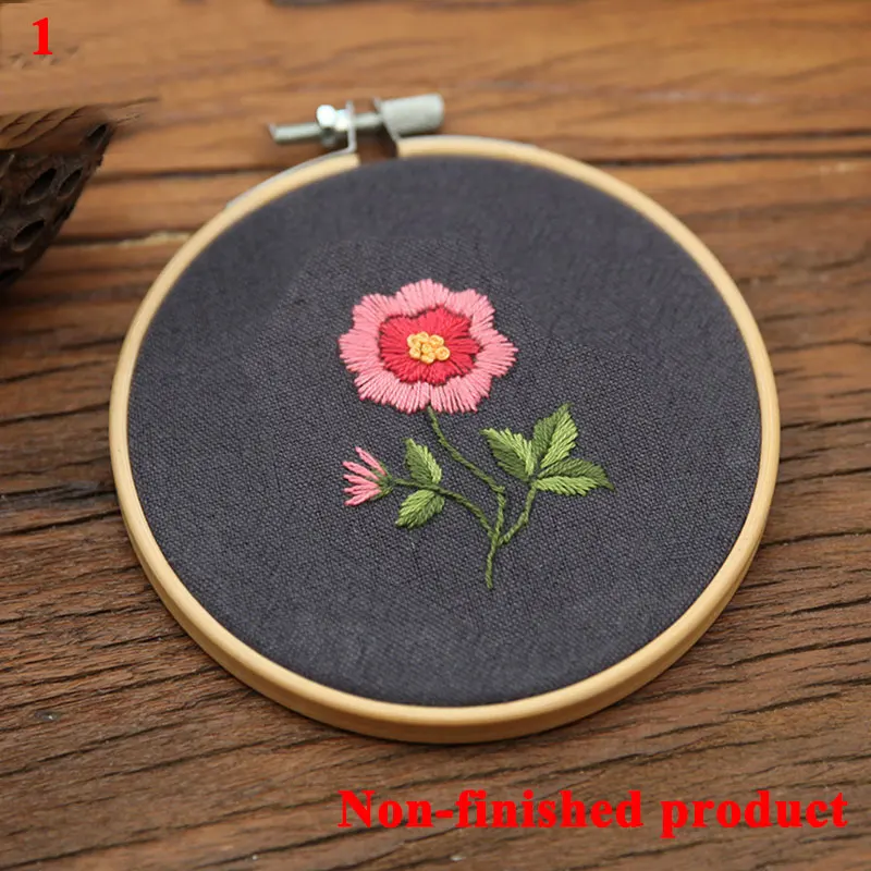 

Embroidered Bag DIY Cross Stitch Kits Handmade Crafts Useful Portable Convenient Sewing Supplies 3D Embroidery Materials
