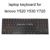 laptop backlit keyboards for lenovo y520 y720 y530 y520 15ikbn type 80wk uk key cap black keyboard red keys lcm16f8 pk1313b4b01