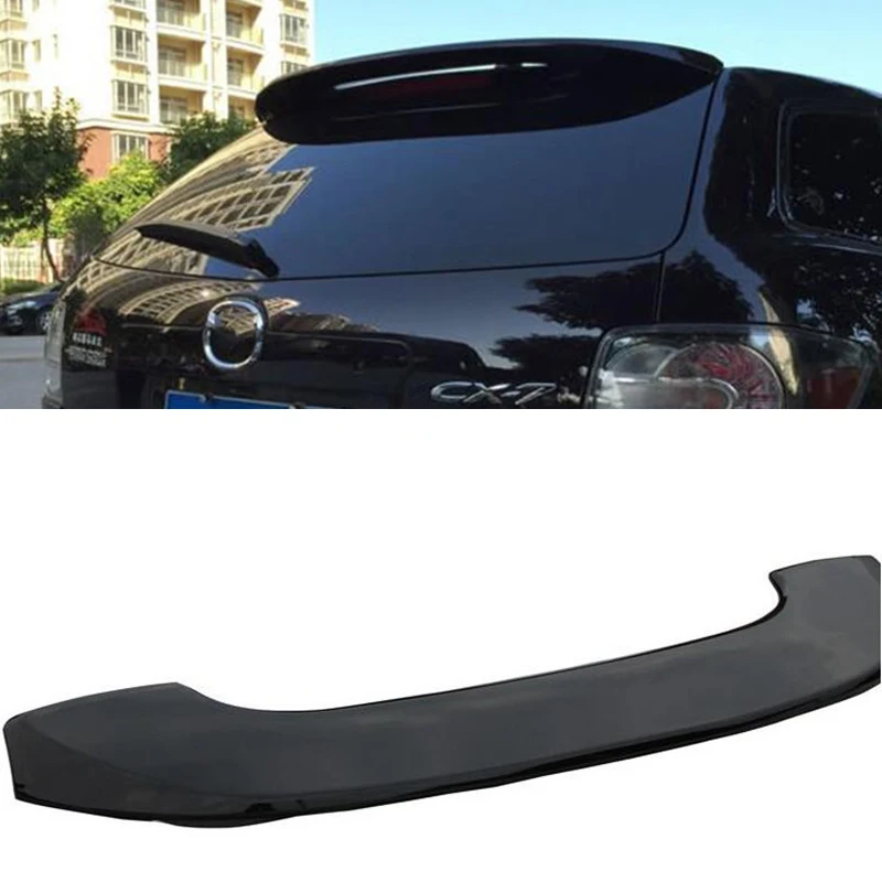 

FOR Mazda CX-7 Roof Spoiler Accessories High Quality ABS Material Car Rear Window Black Wing Tail Decoration Refitl CX7 2014+