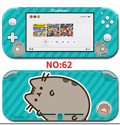 Защитная крышка наклейка Виниловая для консоли Nintendo switch lite Xenoblade 2/цельный