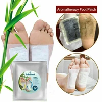 2pcs10pcs detox foot patches pads body toxins wormwood artemisia argyi pads feet slimming cleansing herbaladhesive