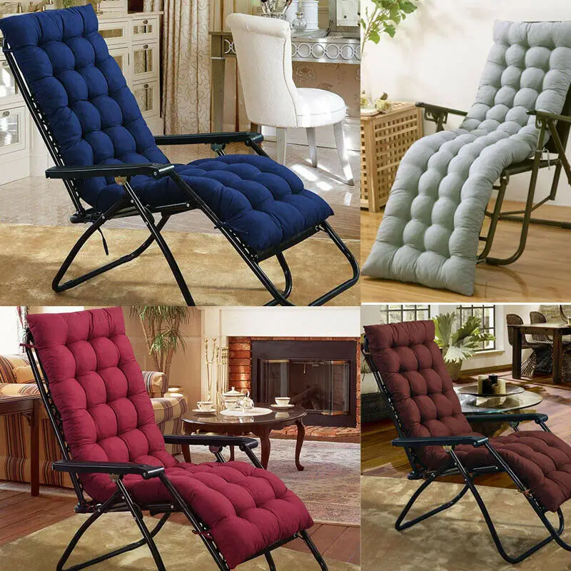 Съемный садовое кресло подушка качалка подушки патио Толстая солнце сиденье