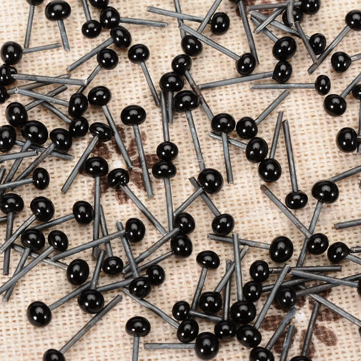 100pcs/set Plastic Glass Doll Eyes Needle Felting Bears Black Dolls Accessories2mm / 3mm 4mm For Eye Arts DIY Crafts | Дом и сад