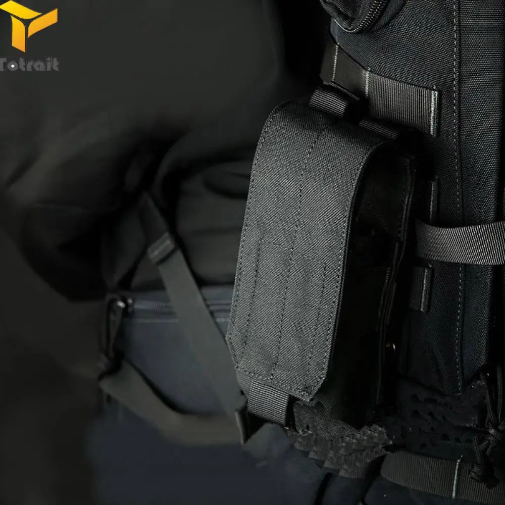 

New TOTRAIT High Quality Tactical Single Magazine Pouch Tactical Molle System Hunting Accessaories