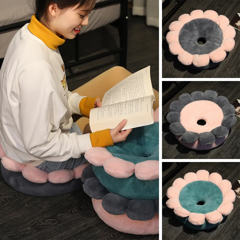 売る 漫画ラウンド花びらシートクッション畳シートパッドソフトオフィスチェアクッション厚いシート枕カーシートクッションギフト子供