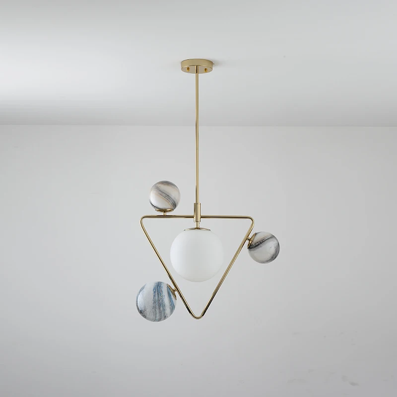 Современная Минималистичная Люстра для спальни креативная личность гостиная