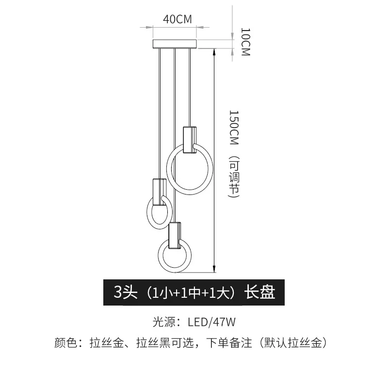 

nordic led iron hanging lamp light fixtures luminaire suspendu commercial lighting pendant lights bedroom living room