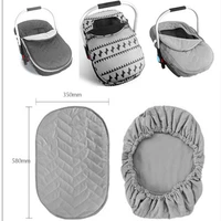 baby accessories baby cradle car seat cover infant carrier winter cold weather resistant blanket style canopy travel accessories