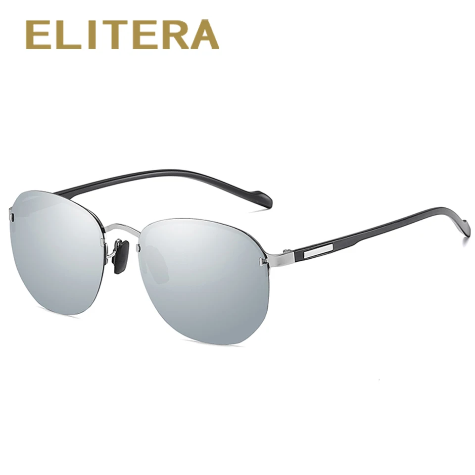 Модные поляризационные солнцезащитные очки ELITERA для мужчин и женщин унисекс без