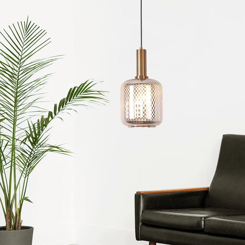 Современные светодиодные металлические подвесные светильники из кованого