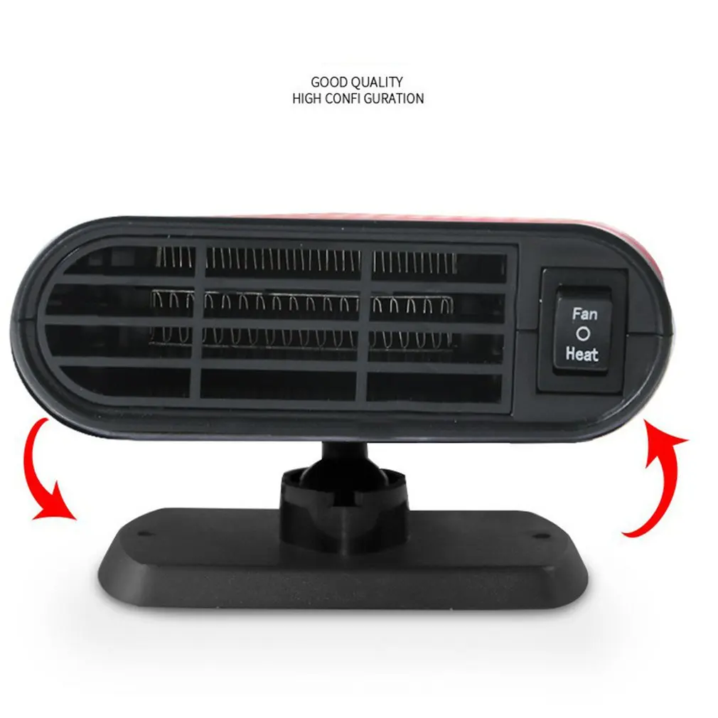 6427 Heater 12V Car Heaters Purifying Demisters 360-degree Rotation Defog Purify Air | Бытовая техника
