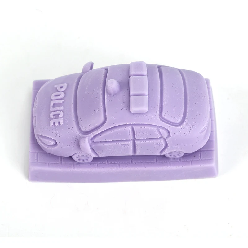 Handmade Soap Mold 3D Cartoon Car Shaped Resin Mould DIY Making Tool | Дом и сад