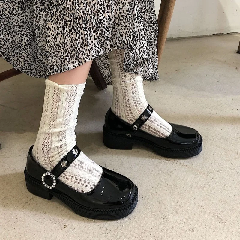 

Lolita Shoes Anime Shoes Kawaii Shoes Cosplay Shoes Mary Jane Cute Shoes Women Japanese Shoes Black Platform Shoes WOMEN
