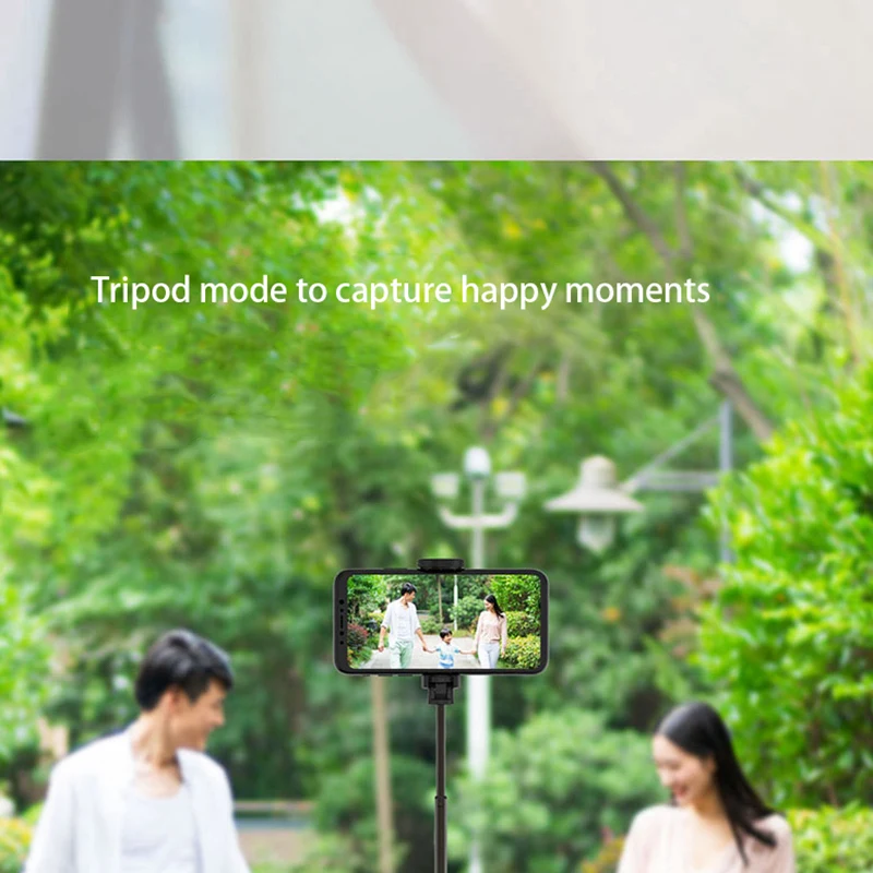 Integrated Tripod Selfie Stick with Bluetooth Remote Control and for IOS Android Cellphone (Black Red) | Электроника