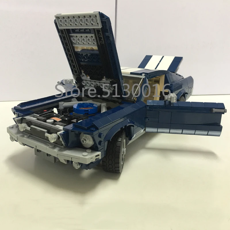 21047 Creator 10265 Forded Mustanged Car набор 1648 шт, техническая модель, строительные наборы, блоки, кирпичи, обучающие игрушки